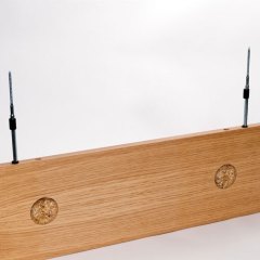 19 mm hylde med skjult ophæng