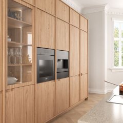 Eg vild finér, natur struktur lak. Profil 4kant