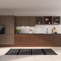 Earth laminat 5345, Eg mokka lak. Profil L11. Eg mokka lak. Profil massiv S-line.
