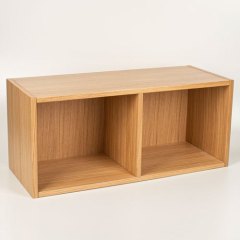 Reol - 19 mm finér, 1 skillerum