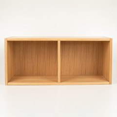 Reol - 19 mm finér, 1 skillerum