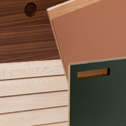 Udvalg af fronter. Alle fronter kan kombineres med laminat, linoleum og finer. Dette giver et utal af kombinationer. Fronter laves på special mål – i alle udgaver